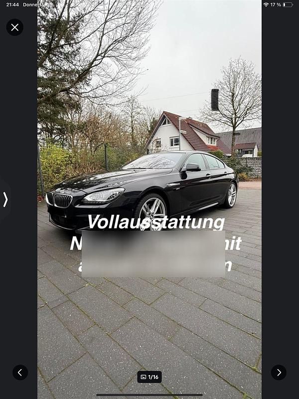 Gebraucht BMW 640 M Sport 213 PS (156 kW) 2013 Schwarz Coupé