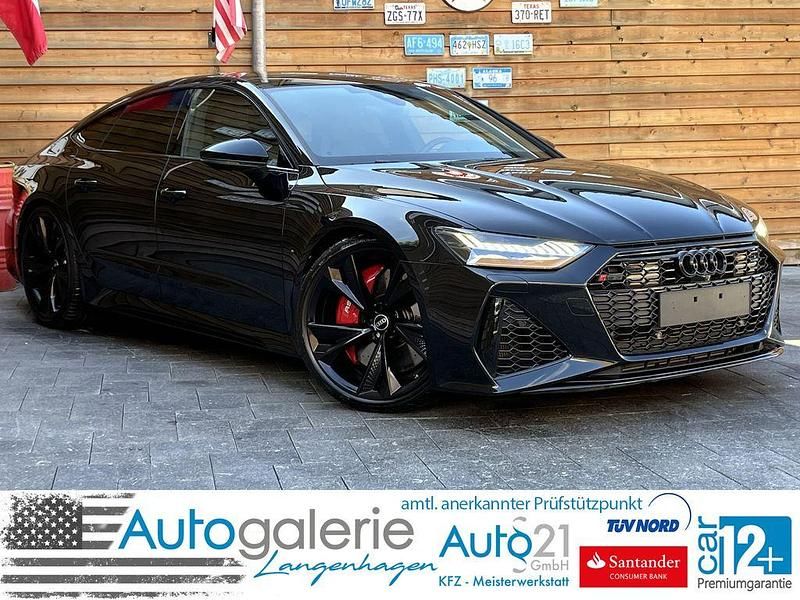 Mythosschwarz Gebraucht 2023 Audi RS7 Ambiente Kleinwagen | 109.900 € (Fairer Preis) - Bild 1/4