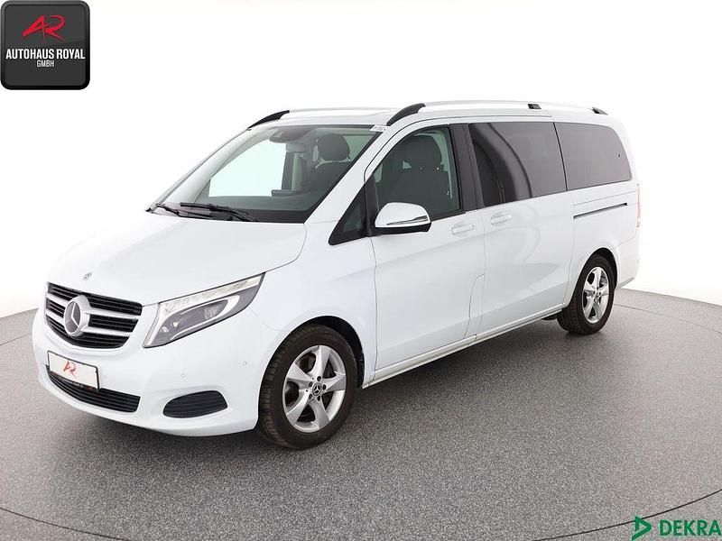 Bergkristallweiß Gebraucht 2018 Mercedes V250 Van / Kleinbus | 39.880 € (Guter Preis) - Bild 1/4
