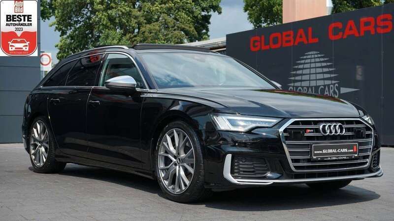 Brillantschwarz Gebraucht 2021 Audi S6 Ambiente Kombi | 46.885 € (Superpreis) - Bild 1/4
