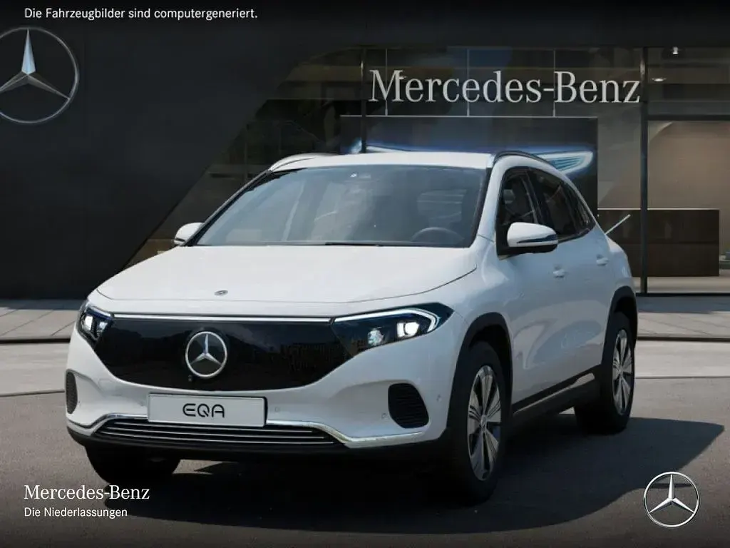 Używany Mercedes EQA250+ Advanced 139 kW (190 KM) 2025 Biały SUV