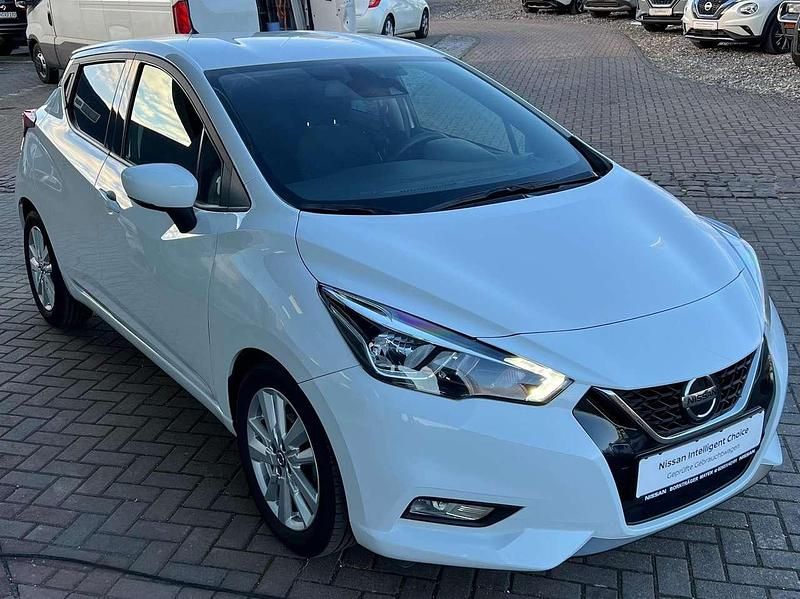 White (s) Gebraucht 2022 Nissan Micra N-Way Kleinwagen | 12.990 € (Guter Preis) - Bild 1/3