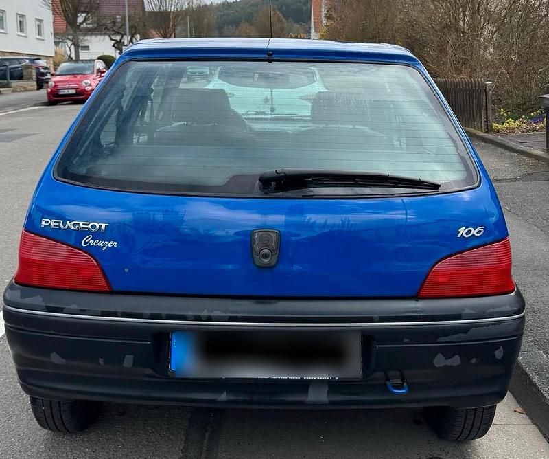 Gebraucht Peugeot 106 60 PS (44 kW) 2000 Blau Kleinwagen