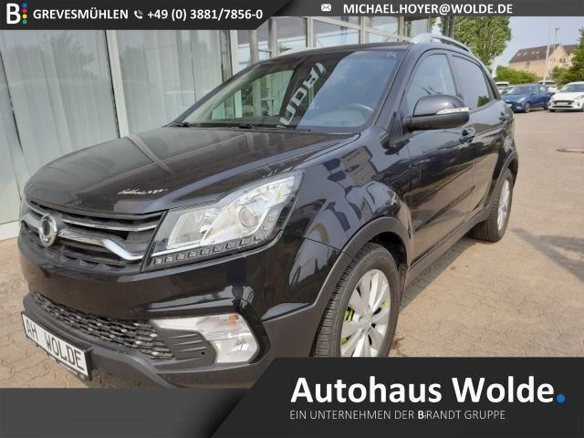 Schwarz Gebraucht 2017 Ssangyong Korando Quartz SUV | 10.790 € (Fairer Preis) - Bild 1/4