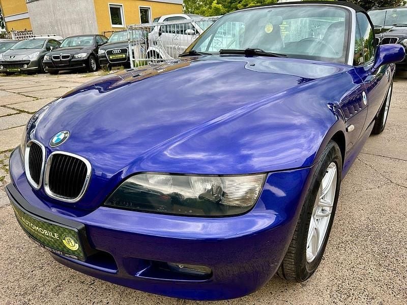 Blau Gebraucht 1999 BMW Z3 Performance Cabrio | 6.999 € (Guter Preis) - Bild 1/4