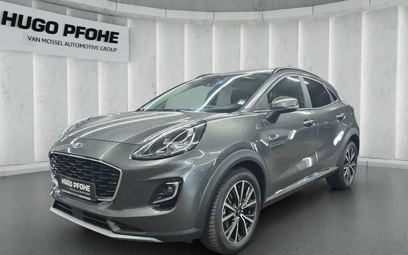 Grau Gebraucht 2021 Ford Puma Gen-E Titanium SUV | 19.900 € - Bild 1/4
