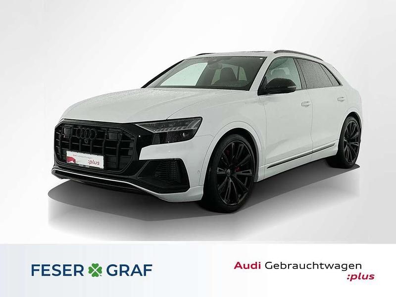 Gletscherweiß Gebraucht 2023 Audi SQ8 Ambiente SUV | 104.850 € - Bild 1/4