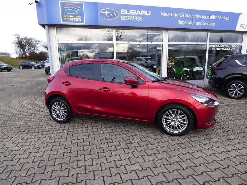 Gebraucht Mazda 2 90 PS (66 kW) 2021 Soul red crystal m Kleinwagen