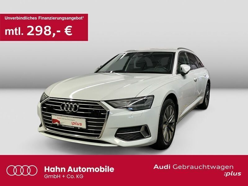 Gletscherweiß metallic Gebraucht 2022 Audi A6 S-Line Kombi | 29.460 € (Guter Preis) - Bild 1/3