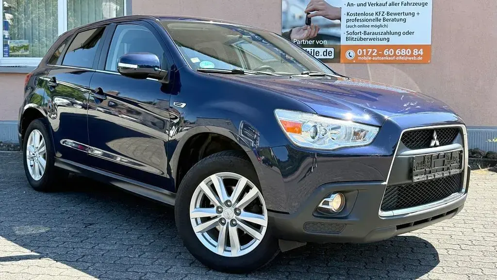 Gebraucht Mitsubishi ASX Edition 117 PS (86 kW) 2010 Blau SUV