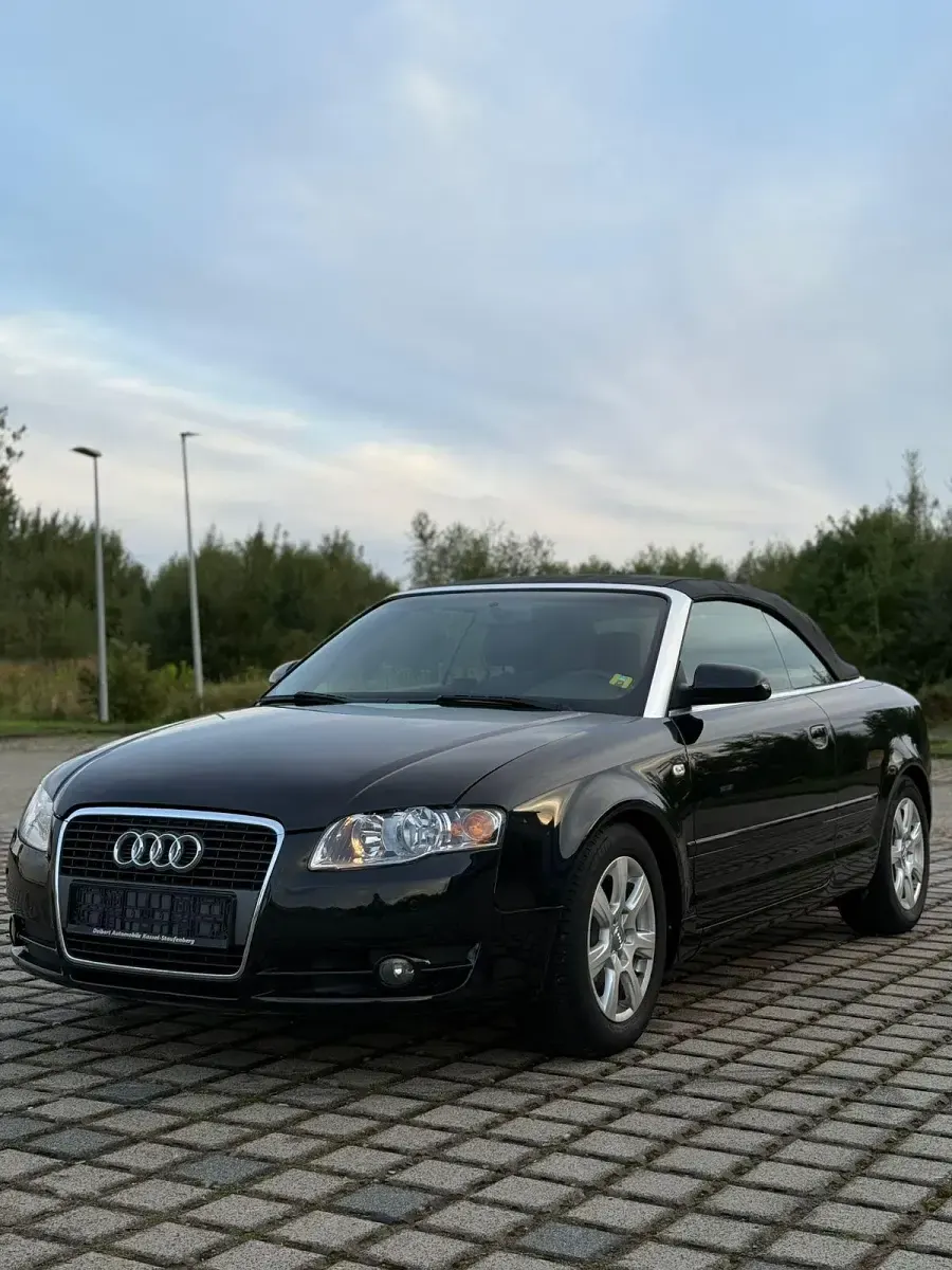 Gebraucht Audi A4 Cabriolet 140 PS (102 kW) 2008 Schwarz Cabrio