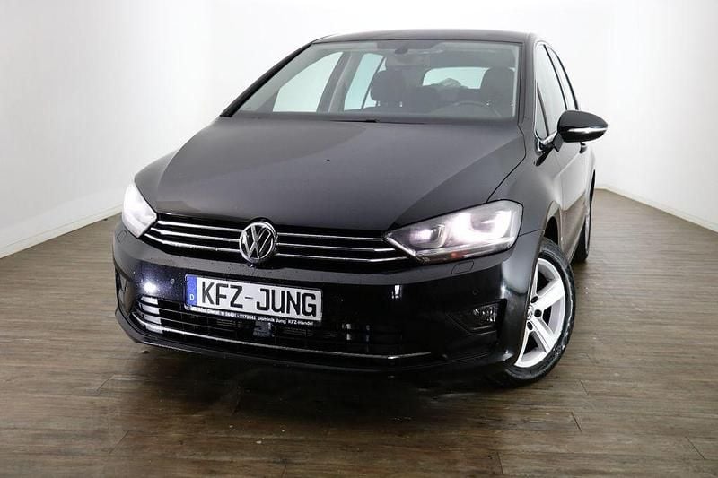 Schwarz Gebraucht 2014 VW Golf Sportsvan Highline Van / Kleinbus | 11.990 € (Fairer Preis) - Bild 1/4
