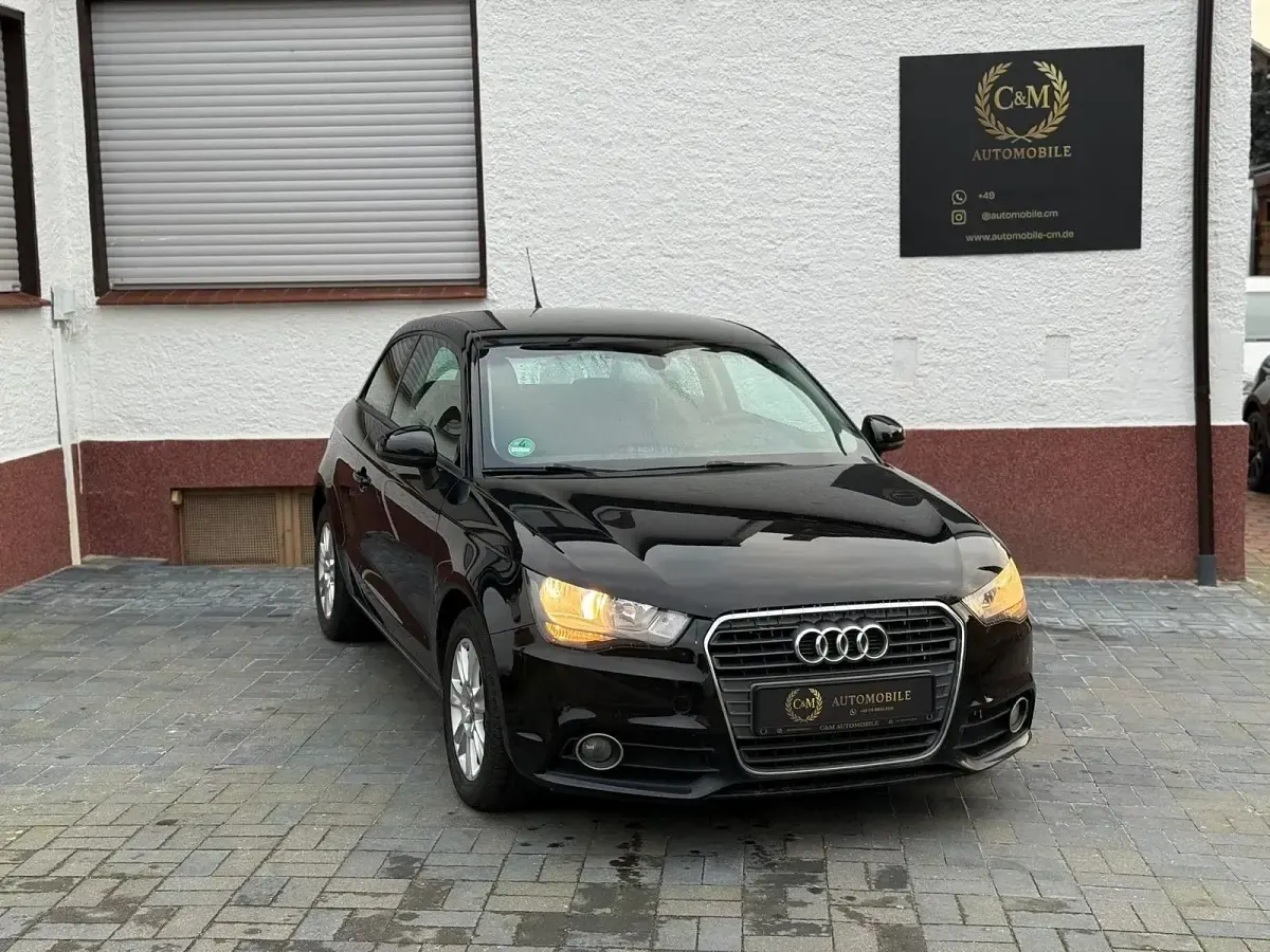 Gebraucht Audi A1 86 PS (63 kW) 2010 Schwarz Kleinwagen