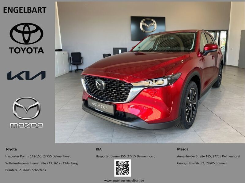 Soul red crystal Gebraucht 2024 Mazda CX-5 Exclusive-Line SUV | 38.995 € (Fairer Preis) - Bild 1/4