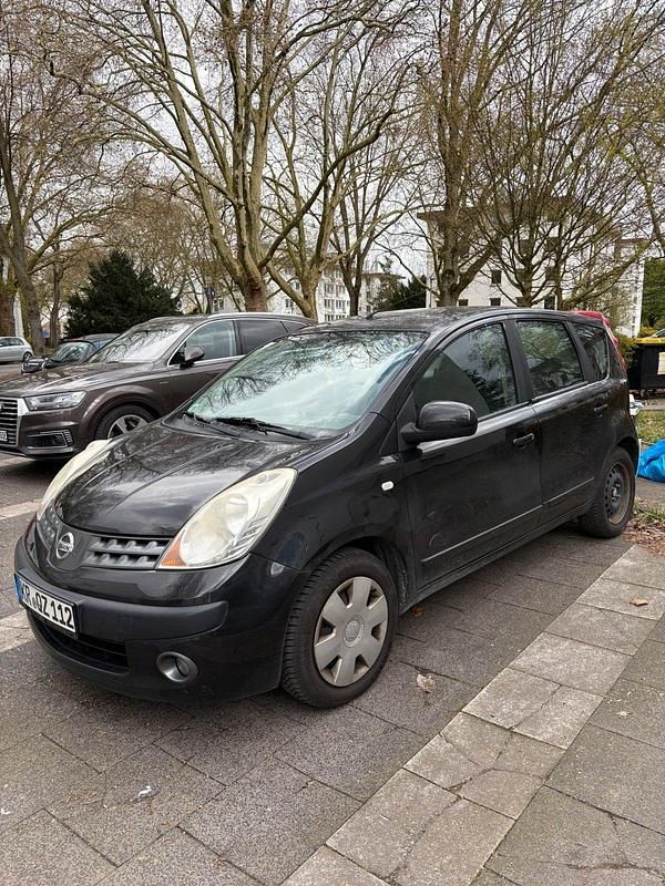 Gebraucht Nissan Note 86 PS (63 kW) 2007 Schwarz Kleinwagen