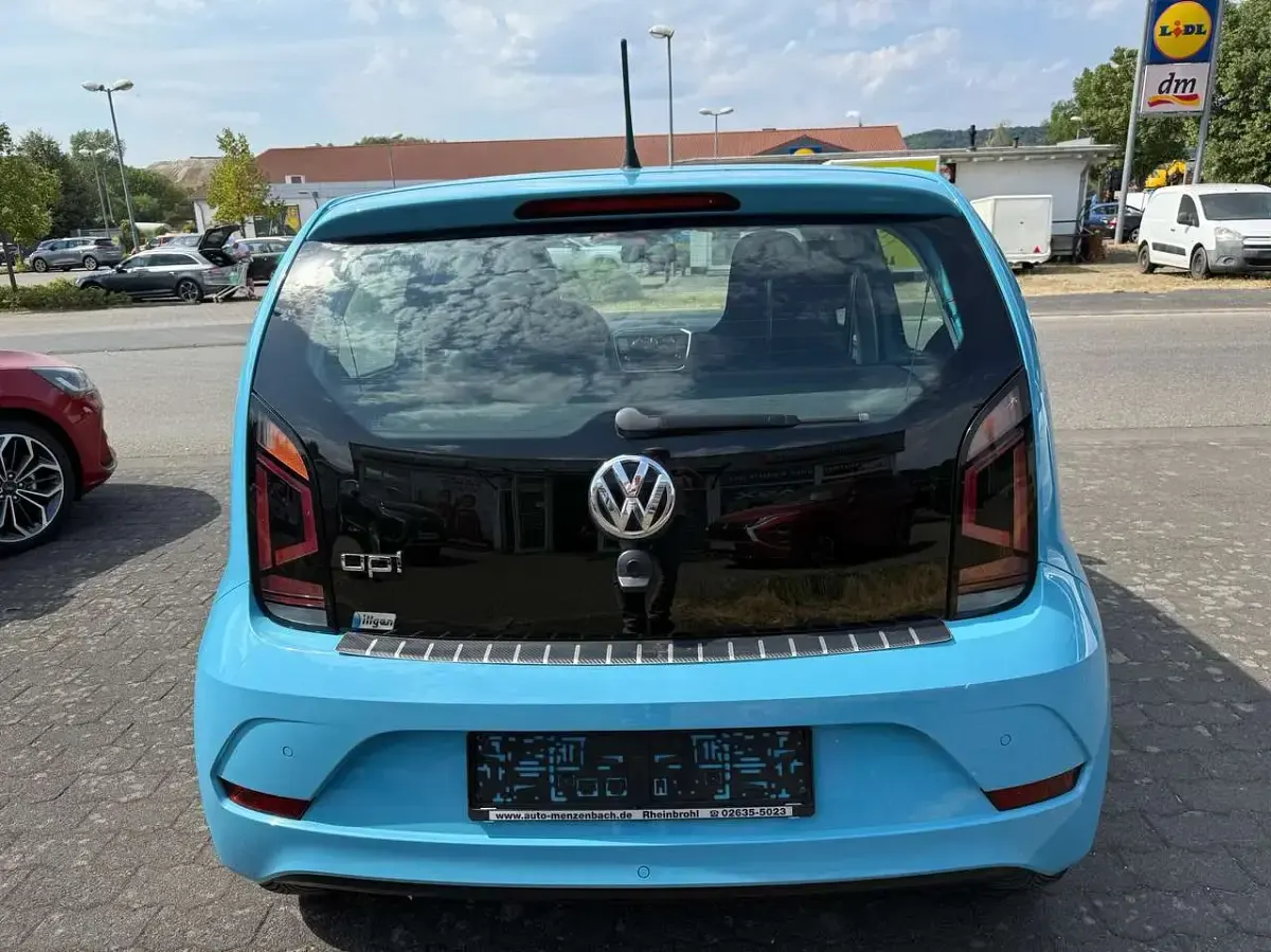 Gebraucht VW up! move up! 60 PS (44 kW) 2018 Teal blue Kleinwagen