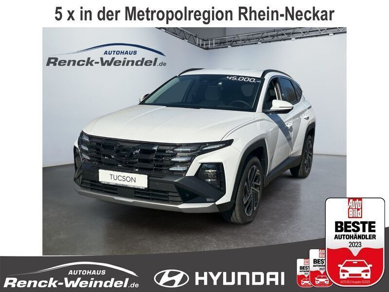 Weiss Neu 2024 Hyundai Tucson Prime SUV | 38.989 € (Fairer Preis) - Bild 1/4