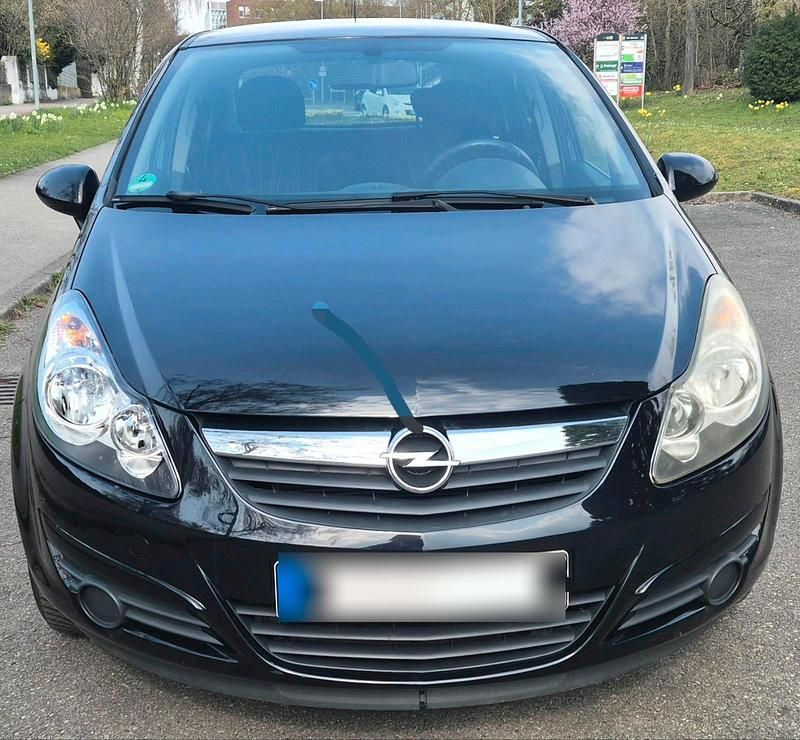 Gebraucht Opel Corsa Eco 70 PS (51 kW) 2011 Schwarz Kleinwagen