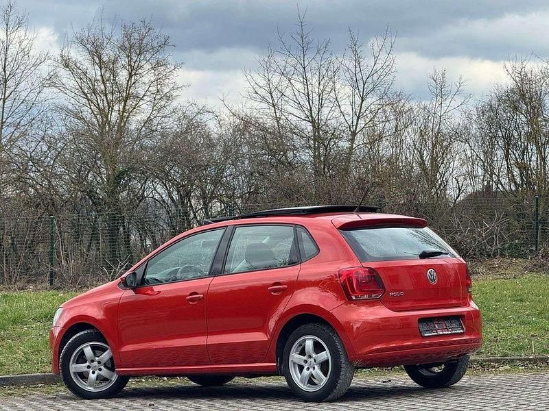 Gebraucht VW Polo Comfortline 69 PS (50 kW) 2011 Orange Kleinwagen