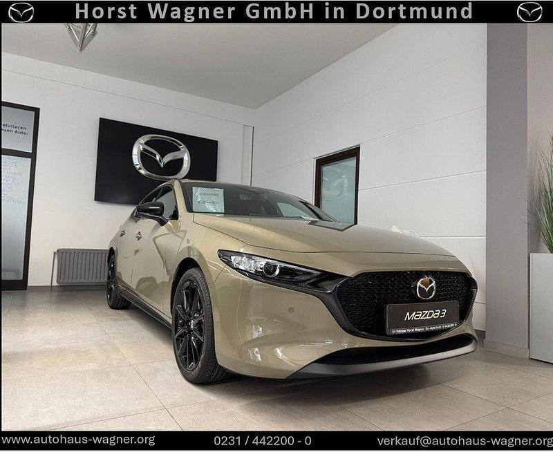 Neu Mazda 3 Homura-Line 140 PS (102 kW) 2025 Braun Limousine