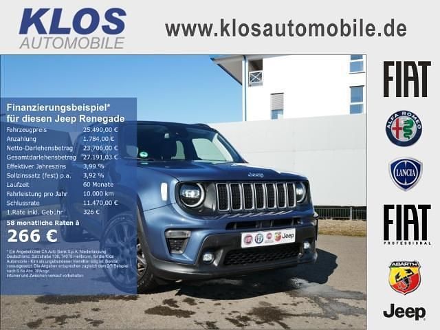 Blau Gebraucht 2024 Jeep Renegade SUV | 25.490 € (Fairer Preis) - Bild 1/4
