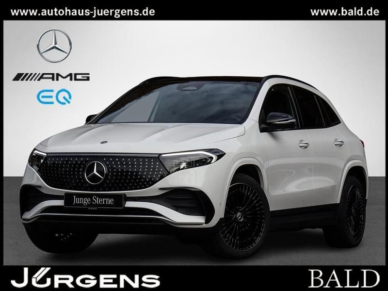Weiss polarweiß Gebraucht 2024 Mercedes EQA250+ AMG SUV | 42.860 € (Fairer Preis) - Bild 1/4