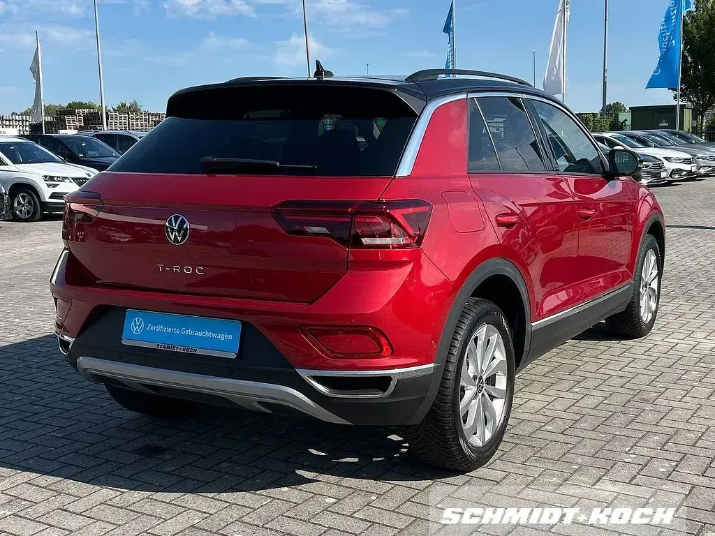 Gebraucht VW T-Roc Style 116 PS (85 kW) 2024 Kings red (rot) SUV