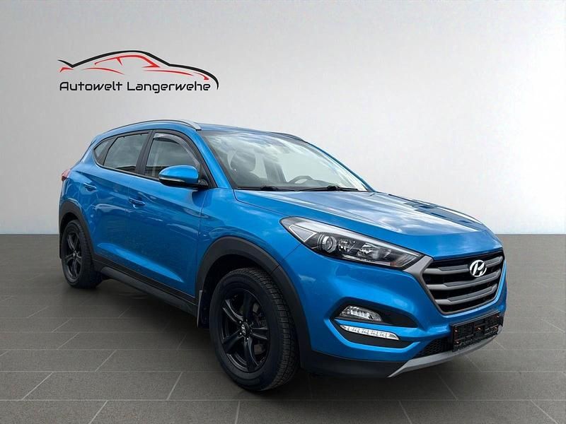 Gebraucht Hyundai Tucson Trend 141 PS (103 kW) 2017 Blau SUV