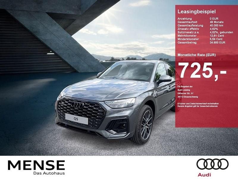 Daytonagrau perleffekt Gebraucht 2024 Audi Q5 Sportback S-Line SUV | 69.485 € - Bild 1/4