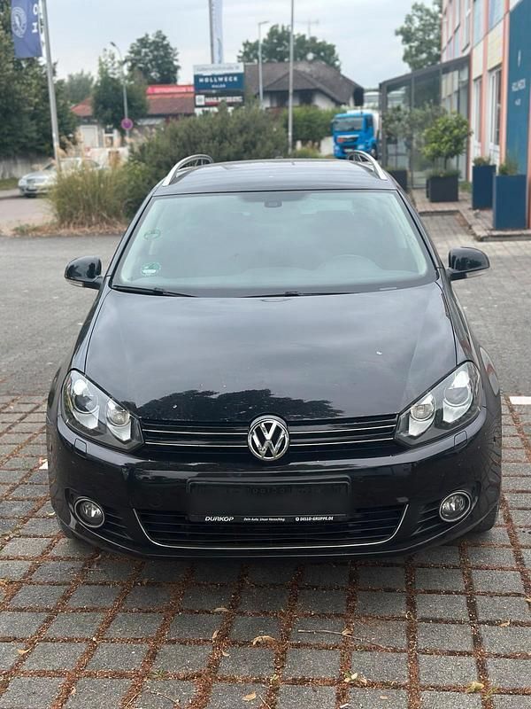 Schwarz Gebraucht 2012 VW Golf VI Kombi | 4.650 € (Guter Preis) - Bild 1/4