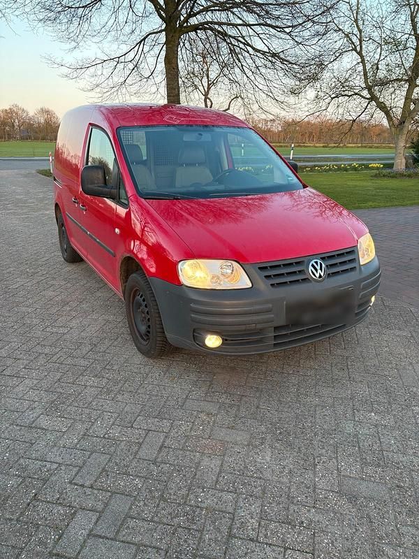 Second-hand VW Caddy 75 CP (55 kW) 2007 Roșu Monovolum