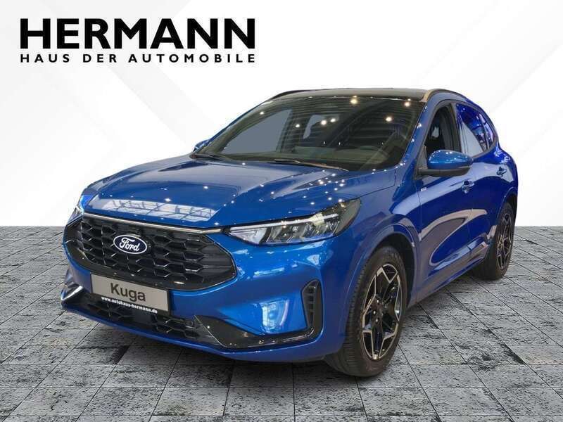 Desert island blue (pn4fz) ( Neu 2024 Ford Kuga ST-Line SUV | 37.180 € (Teuer) - Bild 1/4