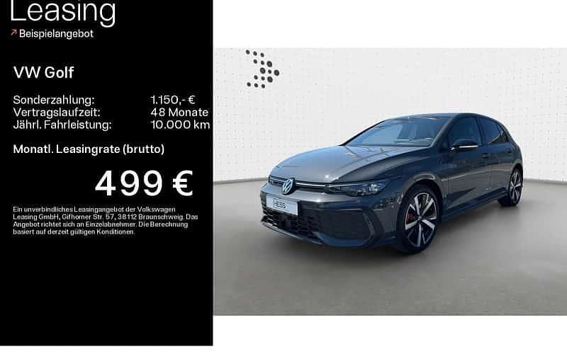 Grau Neu 2025 VW Golf VIII GTE Limousine | 51.280 € (Teuer) - Bild 1/4