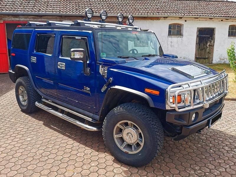 Blau Gebraucht 2007 Hummer H2 SUV | 19.999 € - Bild 1/4