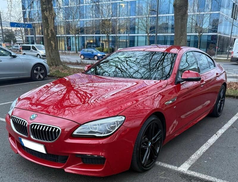 Rot Gebraucht 2015 BMW 640 Efficient Dynamics Coupé | 28.888 € (Teuer) - Bild 1/4
