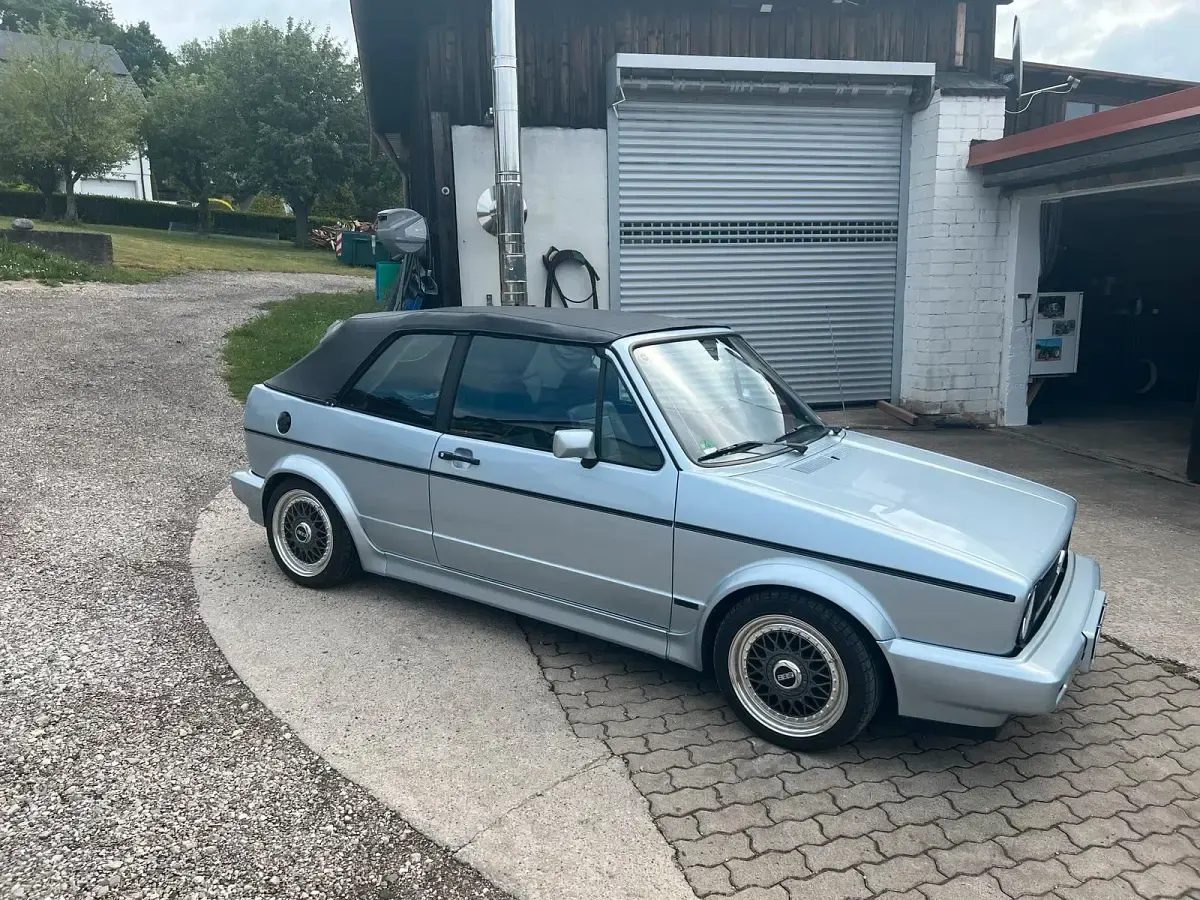 Gebraucht VW Golf Cabriolet 98 PS (72 kW) 1990 Silber Cabrio