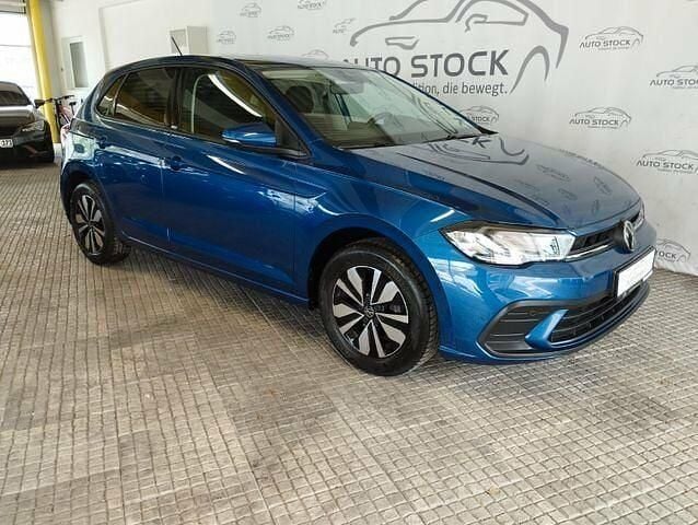 Gebraucht VW Polo Move 95 PS (69 kW) 2024 Reef blue metallic Kleinwagen