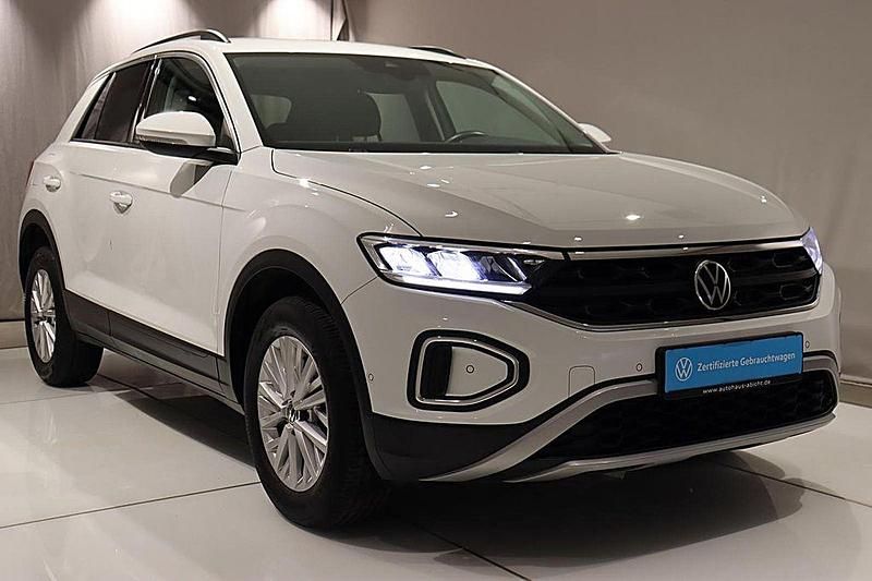 Gebraucht VW T-Roc Life 110 PS (80 kW) 2022 Weiß SUV