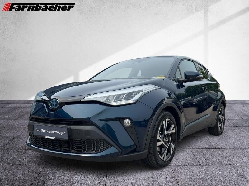 Dark teal mica metallic Gebraucht 2022 Toyota C-HR Team SUV | 25.245 € (Superpreis) - Bild 1/4