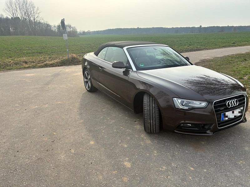Gebraucht Audi A5 Cabriolet 190 PS (139 kW) 2015 Braun Cabrio