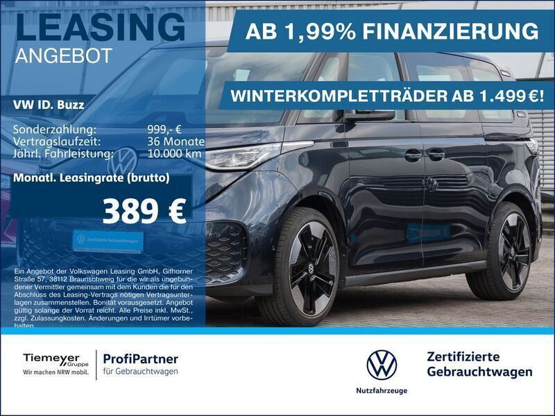 Starlight blue metallic Gebraucht 2023 VW ID. Buzz Pro Van | 48.880 € (Fairer Preis) - Bild 1/4