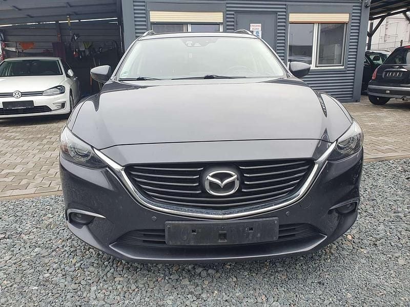 Graphitgrau metallic Gebraucht 2016 Mazda 6 Sports-Line Kombi | 6.300 € (Superpreis) - Bild 1/4