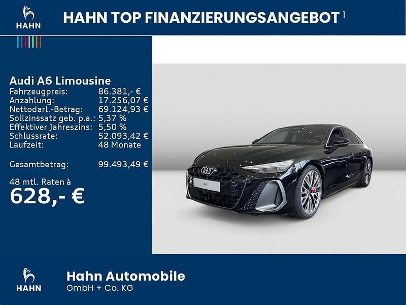 Neu Audi A6 Sport 367 PS (269 kW) 2025 Mythosschwarz metallic Limousine