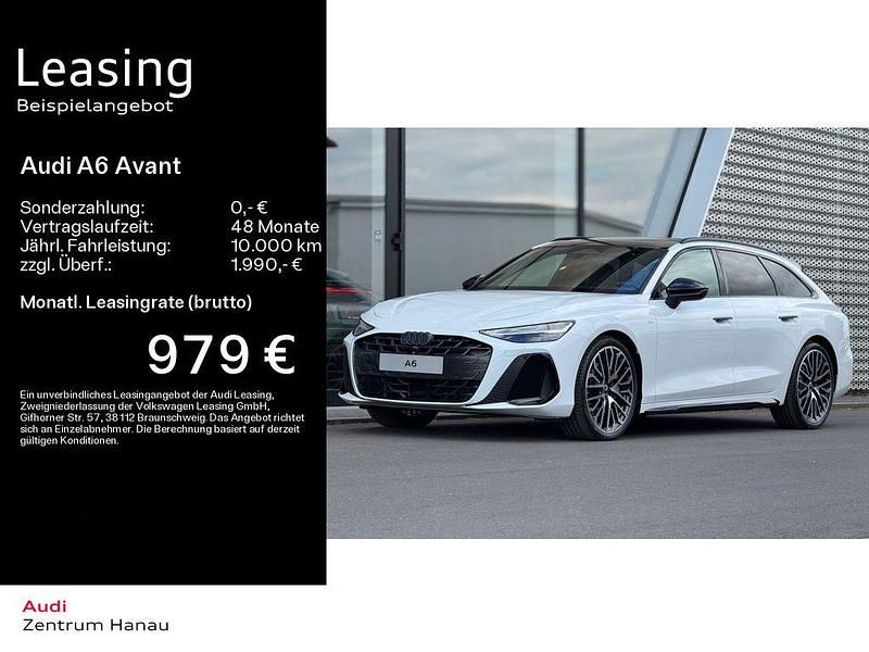 Weiß Neu 2025 Audi A6 S-Line Kombi | 89.955 € (Fairer Preis) - Bild 1/4