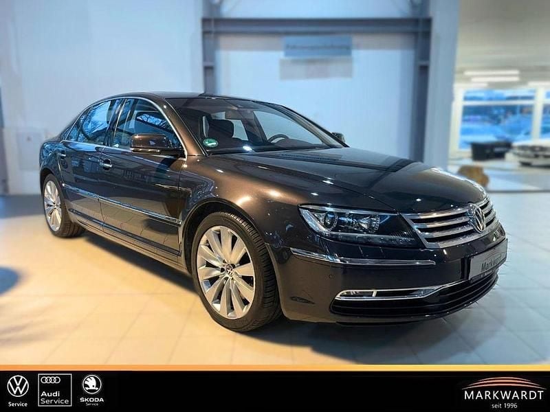 Moccaanthrazit perleffekt Gebraucht 2011 VW Phaeton Limousine | 33.949 € - Bild 1/4