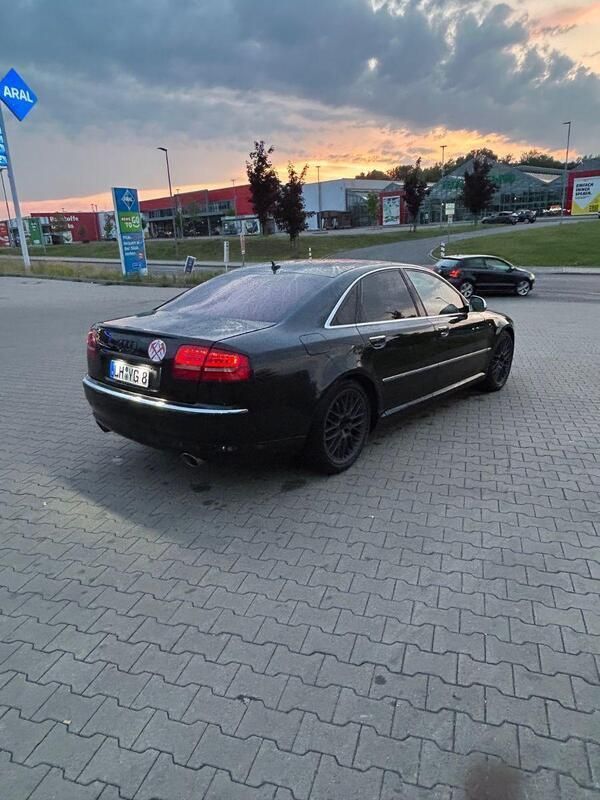 Schwarz Gebraucht 2008 Audi A8 Ambiente Limousine | 8.000 € - Bild 1/4