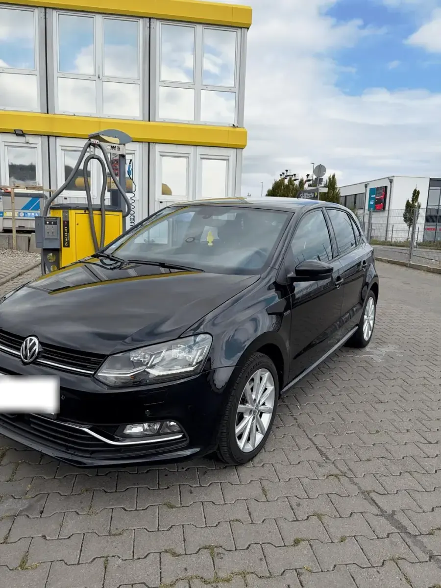 Gebraucht VW Polo 105 PS (77 kW) 2015 Schwarz Kleinwagen