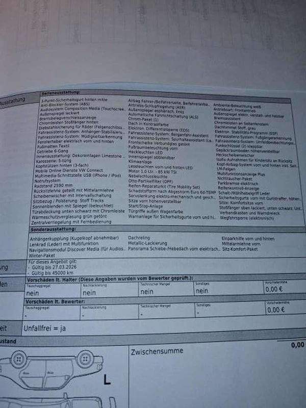 Gebraucht VW T-Roc Style 116 PS (85 kW) 2020 Grau SUV