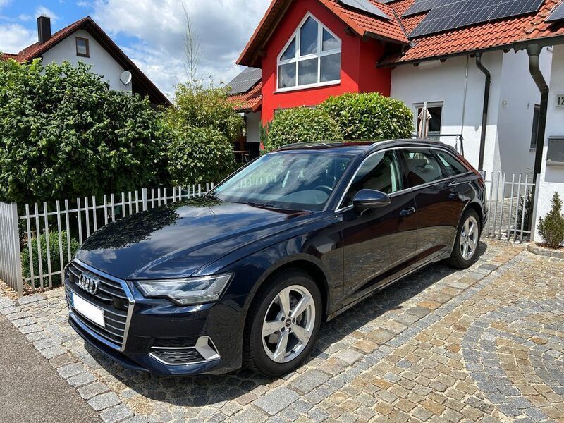 Blau Gebraucht 2023 Audi A6 Sport Kombi | 38.999 € (Superpreis) - Bild 1/4