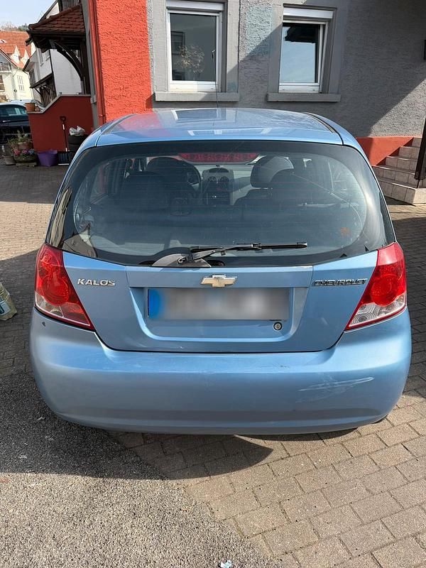 Gebraucht Chevrolet Kalos 83 PS (61 kW) 2005 Blau Kleinwagen